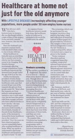 Healthcare at home not just for the old anymore